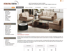 Tablet Screenshot of inter-furniture.com